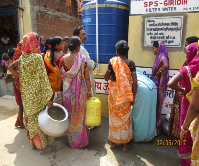 Community partnership brings safer drinking water to Bauri Mohalla