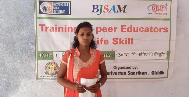 Kajal shares feedback during the training