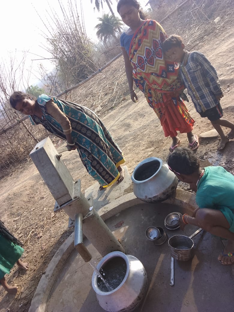 Repairing a handpump restores water access in Keriabank